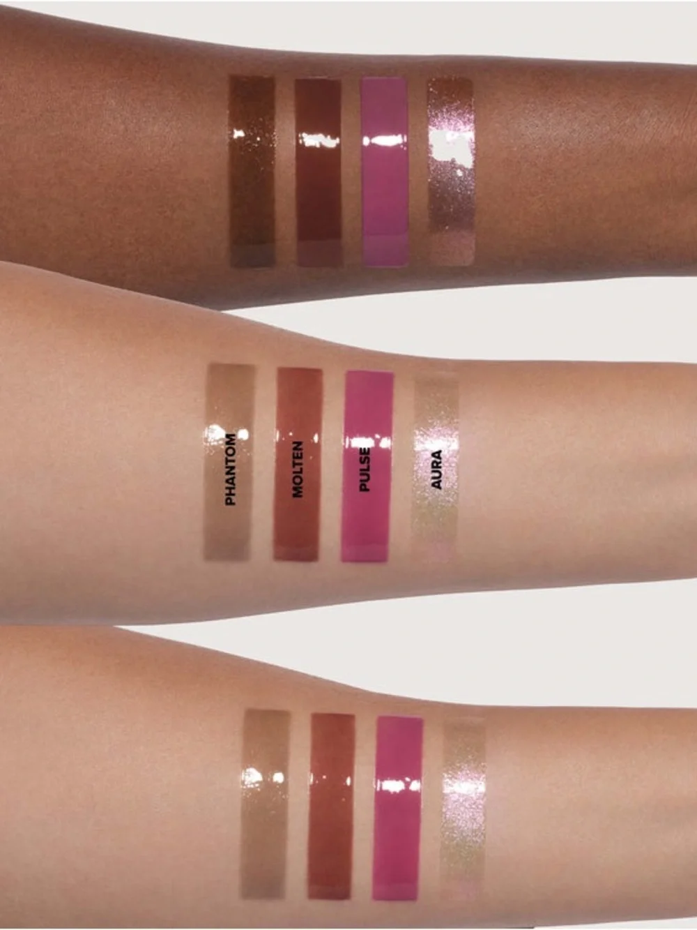 Anastasia Beverly Hills HIGH SHINE MINI LIP GLOSS DUO in AURA+MOLTEN NIB!